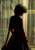 Load image into Gallery viewer, RAWHIDE RAW SILK LEHENGA SET
