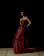 Load image into Gallery viewer, EARTH RED DRESS
