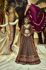 Load image into Gallery viewer, JagMag Bridal Wedding Lehenga.