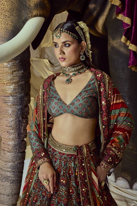 JagMag Bridal Wedding Lehenga.