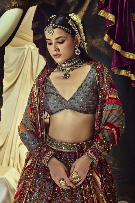 JagMag Bridal Wedding Lehenga.