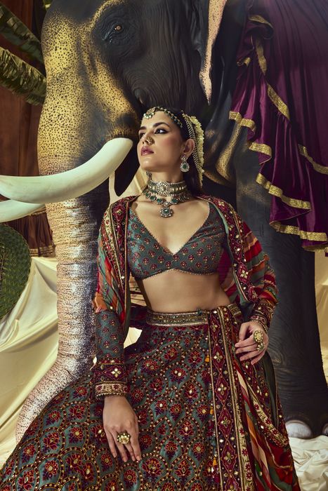 JagMag Bridal Wedding Lehenga.