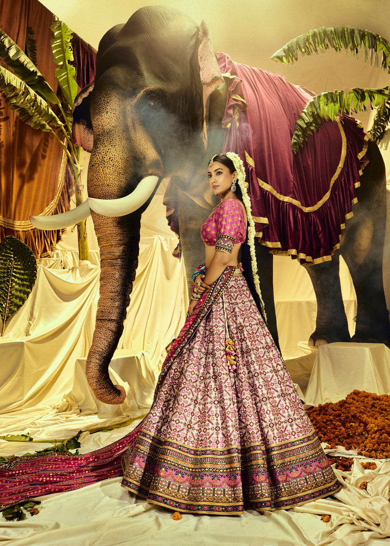 Shahi Gulkand lehenga set