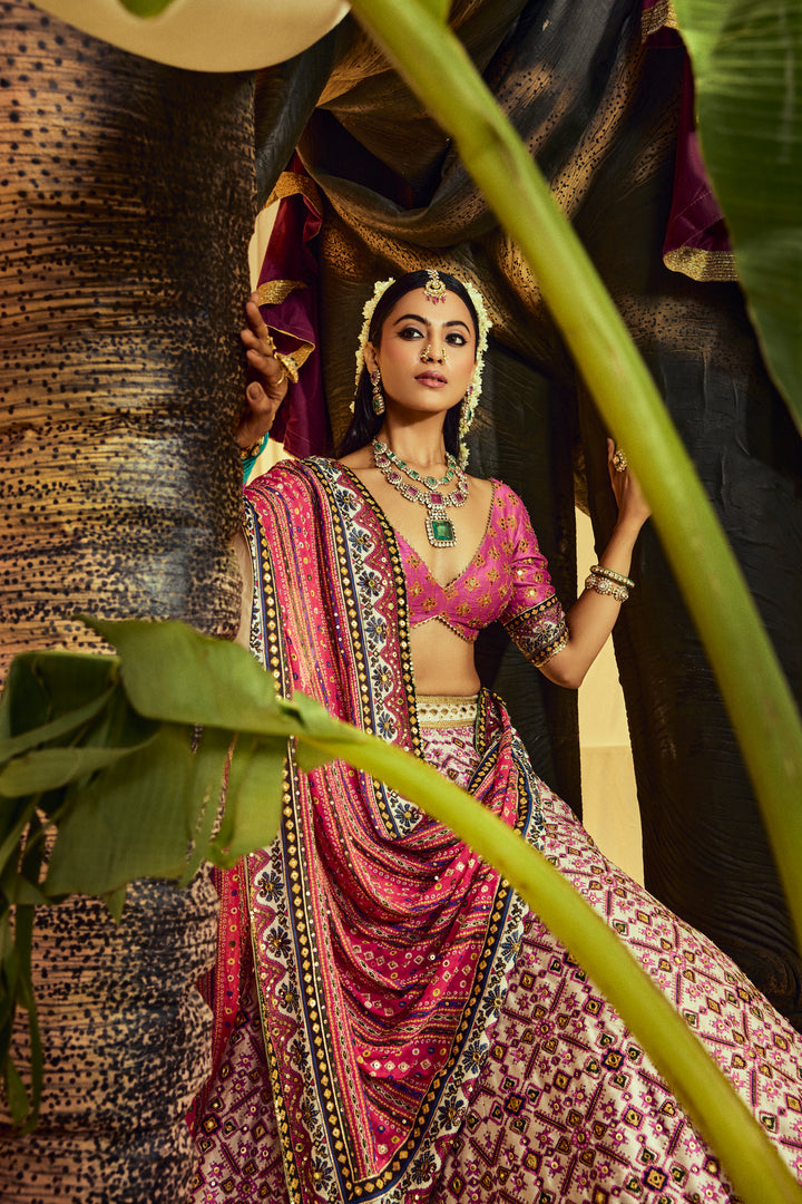 Shahi Gulkand lehenga set