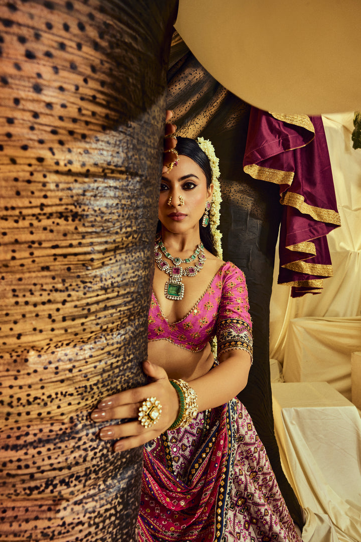 Shahi Gulkand lehenga set