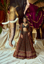 Load image into Gallery viewer, Jogi Mirror Work Lehenga Set