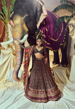 Load image into Gallery viewer, Jogi Mirror Work Lehenga Set