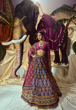 Load image into Gallery viewer, Tara Mirrorwork Lehenga set
