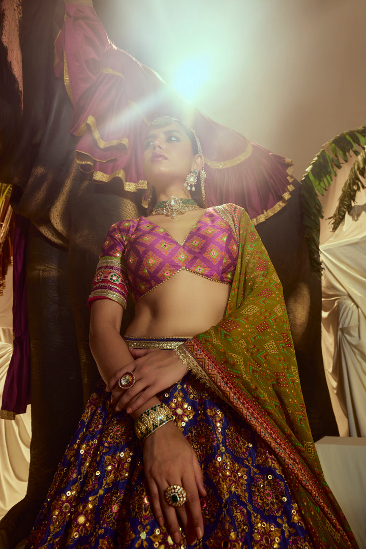 Rangrez MirrorWork Lehenga Set