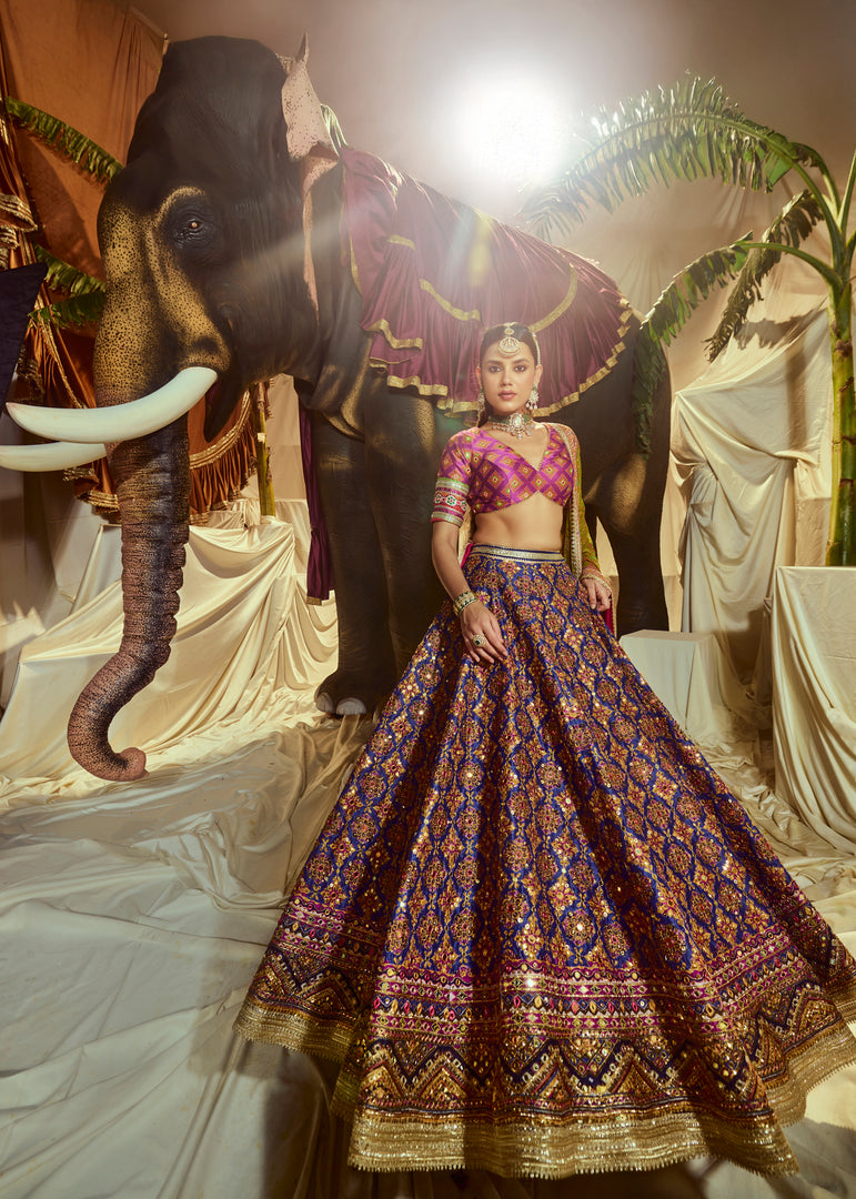 Rangrez MirrorWork Lehenga Set