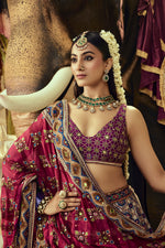 Load image into Gallery viewer, Gulabo Mirrorwork Lehenga set