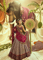 Load image into Gallery viewer, Gulabo Mirrorwork Lehenga set